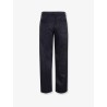 Silk blend trousers