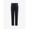 Linen blend trousers