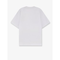 Cotton t-shirt with frontal logo patch
