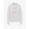 Cotton sweatshirt with frontal logo print