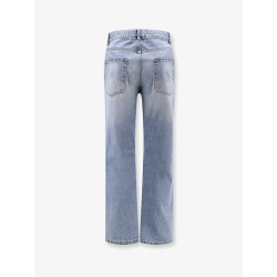 Straight fit cotton jeans