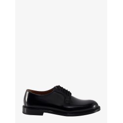 Leather lace-up