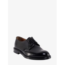 Leather lace-up