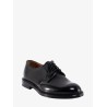 Leather lace-up
