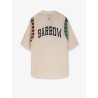 Viscose shirt with front logo print