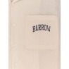 Viscose shirt with front logo print