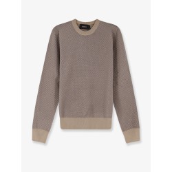 Silk and cotton blend sweater