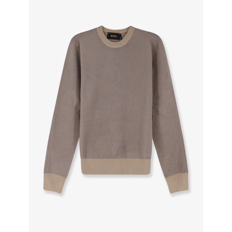 Silk and cotton blend sweater