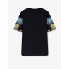 Cotton T-shirt with multicolor front print