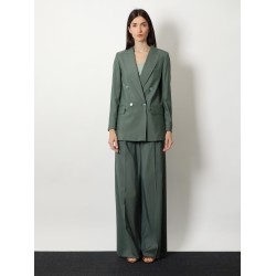 Mxmgiallo virgin wool and silk trousers