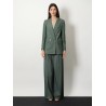 Mxmgiallo virgin wool and silk trousers