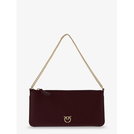 Horizontal Flat leather crossbody bag