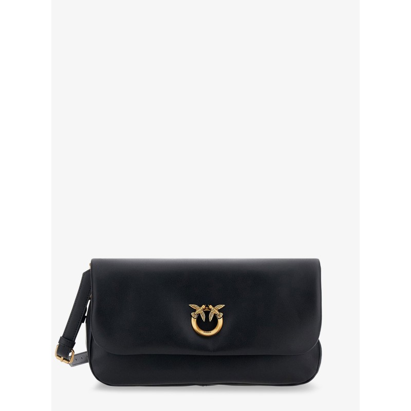 Soft Horizontal leather crossbody bag