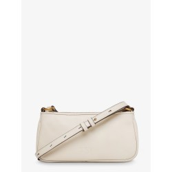 Mini Half Moon leather crossbody bag