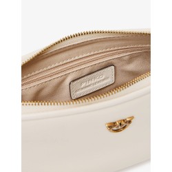 Mini Half Moon leather crossbody bag