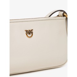 Mini Half Moon leather crossbody bag