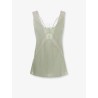 Lydia satin top