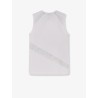 Molly cotton tank top with lace inserts