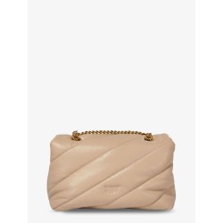 Love Puff Classic quilted leather crossbody bag