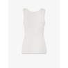 Calcolatore Cotton tank top with Love Birds logo on the front
