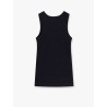 Calcolatore Cotton tank top with Love Birds logo on the front