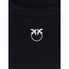 Calcolatore Cotton tank top with Love Birds logo on the front