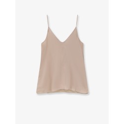Stretch silk top