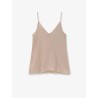 Stretch silk top