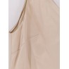 Stretch silk top