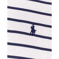 Cotton t-shirt with striped pattern