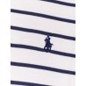 Cotton t-shirt with striped pattern