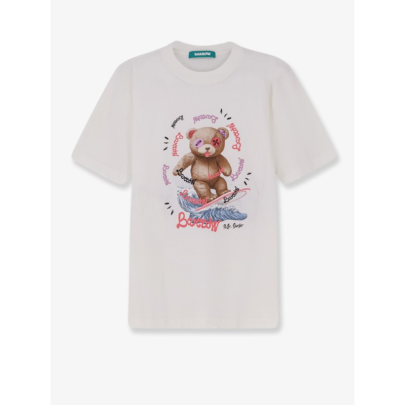 Cotton t-shirt with frontal print