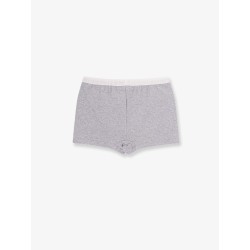 Cotton blend shorts