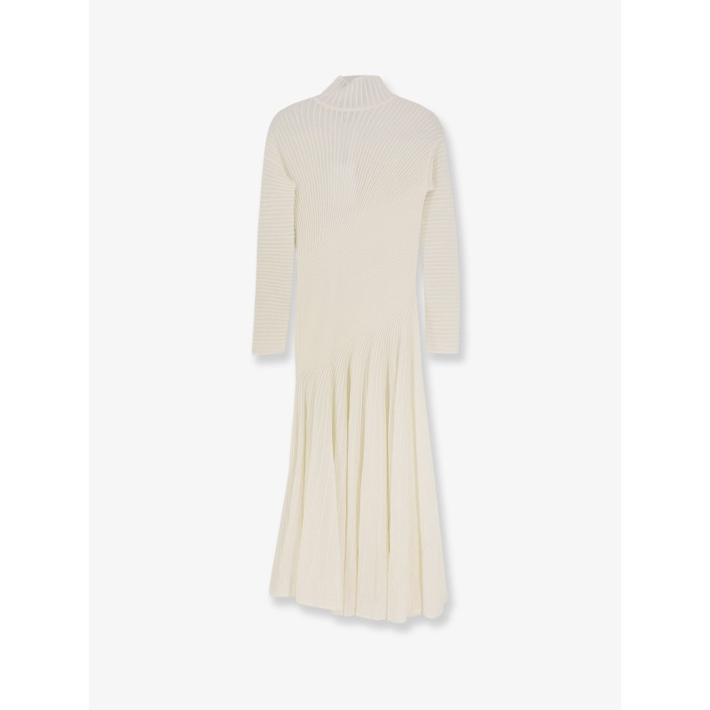 Long wool dress