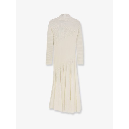 Long wool dress
