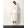 Long wool dress
