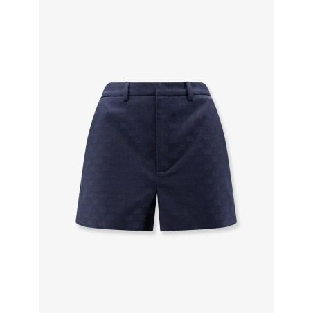 GG cotton blend shorts