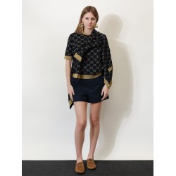 GG cotton blend shorts