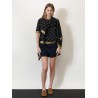 GG cotton blend shorts