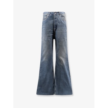 Blue denim jeans
