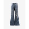 Blue denim jeans