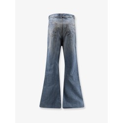 Blue denim jeans