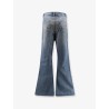 Blue denim jeans