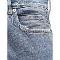 Blue denim jeans