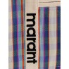 Darwen nylon shoulder bag with striped pattern
