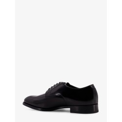 Leather lace-up
