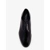 Leather lace-up