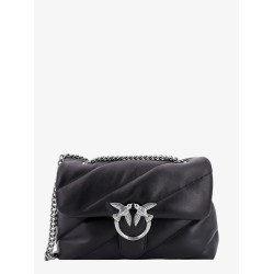 Matelassé leather shoulder bag