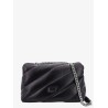 Matelassé leather shoulder bag