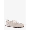 Leather sneakers with Monili on the back